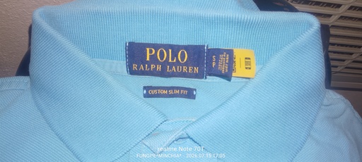 Palace x Polo Ralph Lauren Waffle Pocket T-Shirt French Navy (FW18)