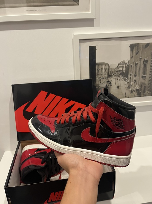 Air Jordan 1 Retro High OG 'Bred Patent' (2021)
