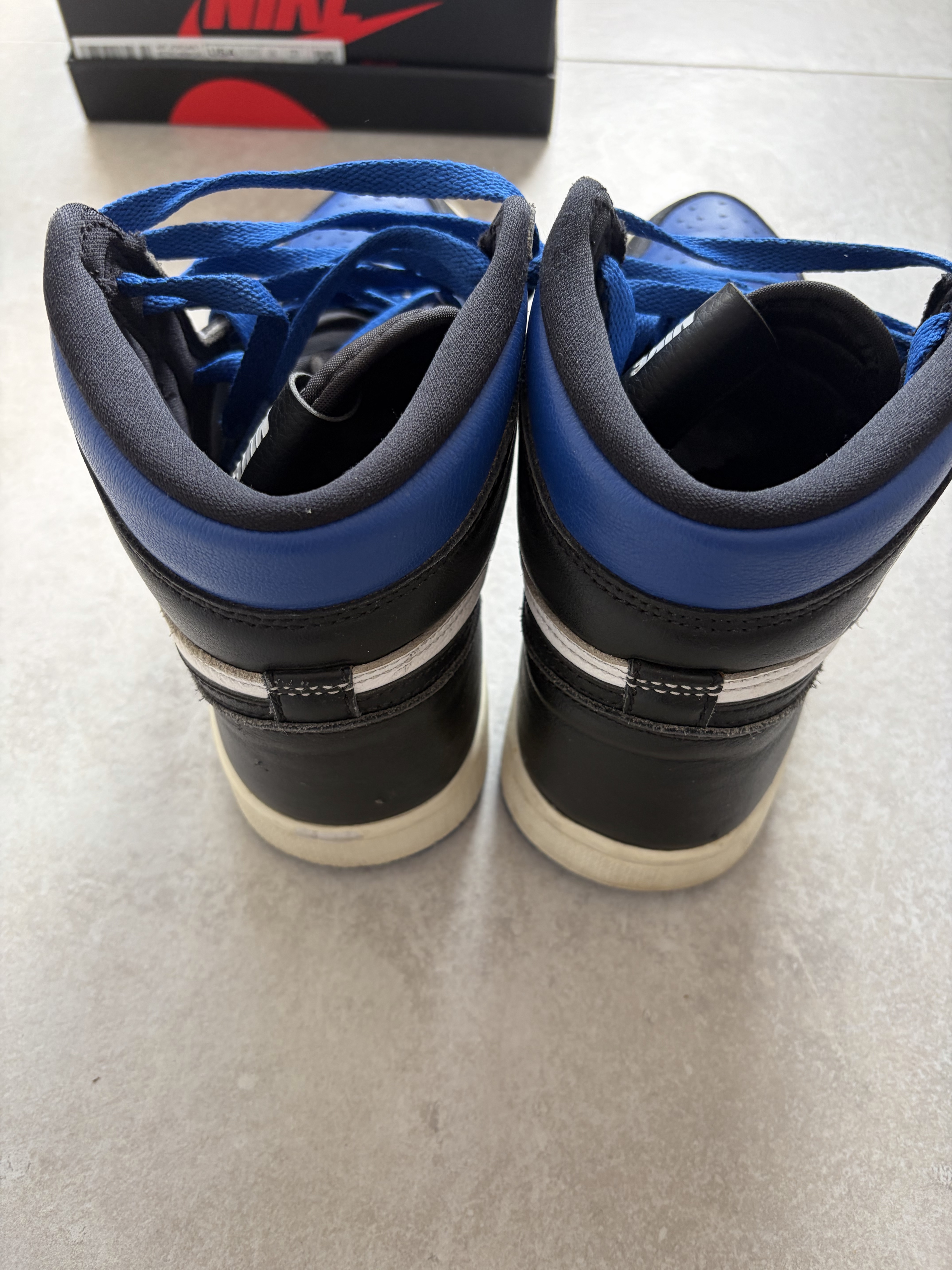 Air Jordan 1 Retro High 'Royal Toe' (2020) photo 4
