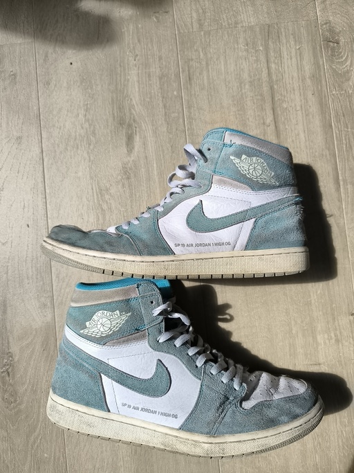 Air Jordan 1 Retro High OG 'Flight Nostalgia Turbo Green' (2019)