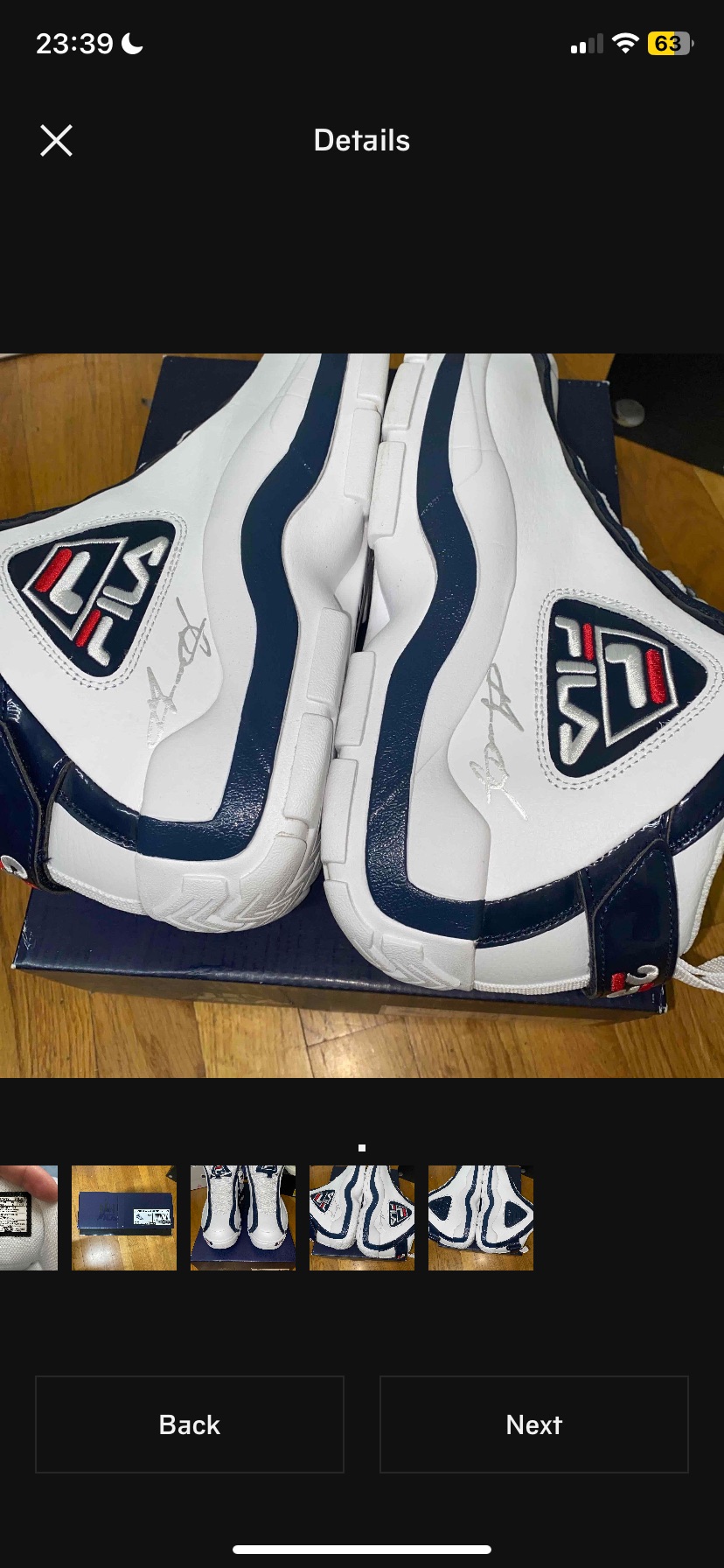 Fila Grant Hill 2 '25th Anniversary White' (2021) photo 9