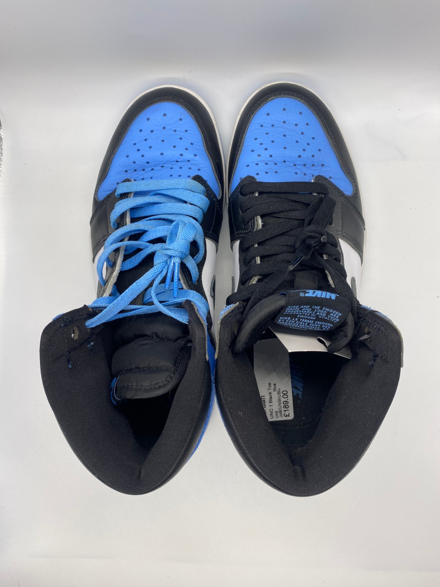 Air Jordan 1 High OG 'UNC Toe' (2023) photo 3