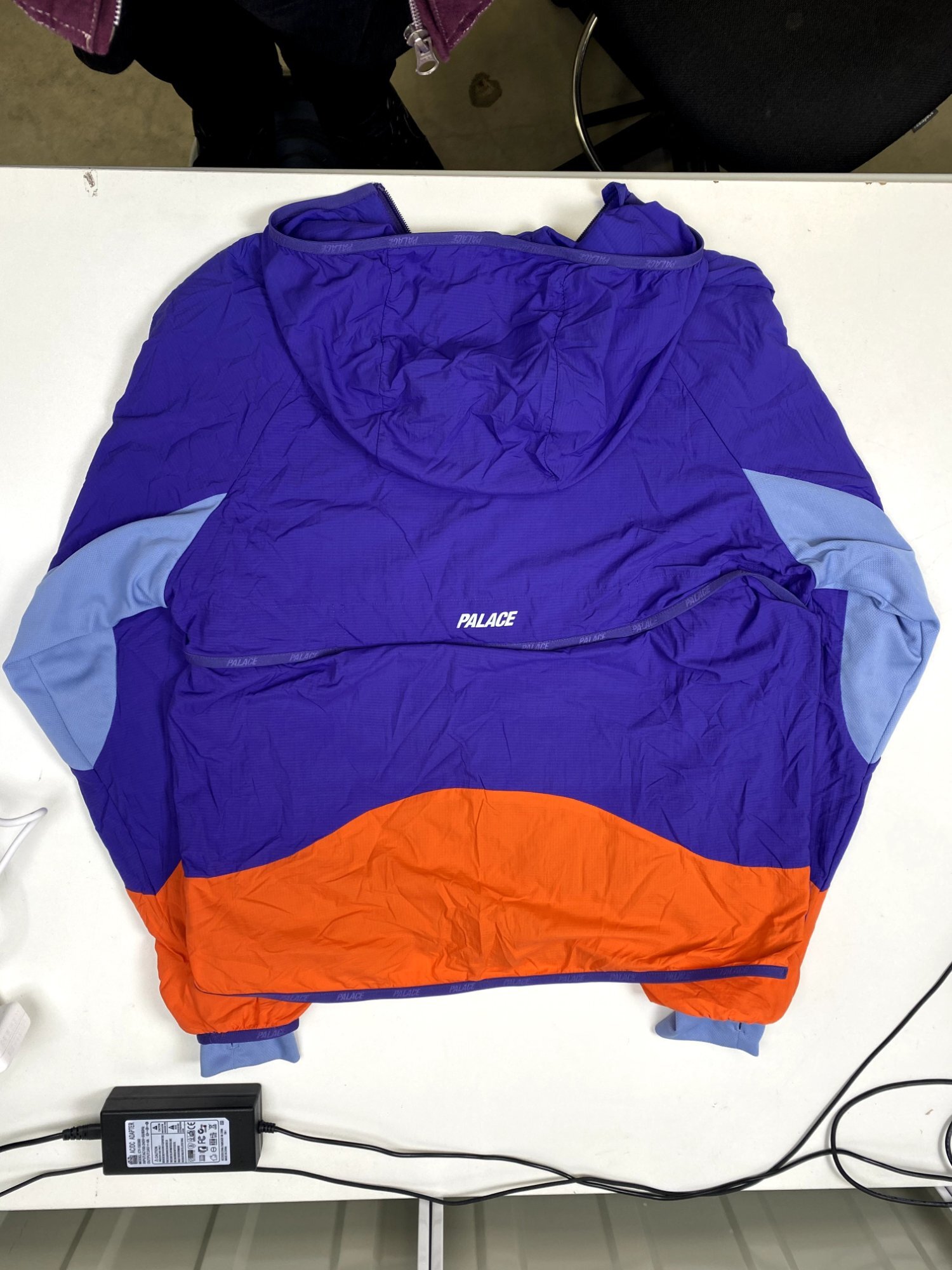 Palace Front Runner Jacket Purple/Orange (SS22) photo 2