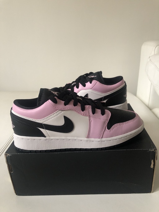 Air Jordan 1 Low 'White Light Arctic Pink' (GS) (2020)