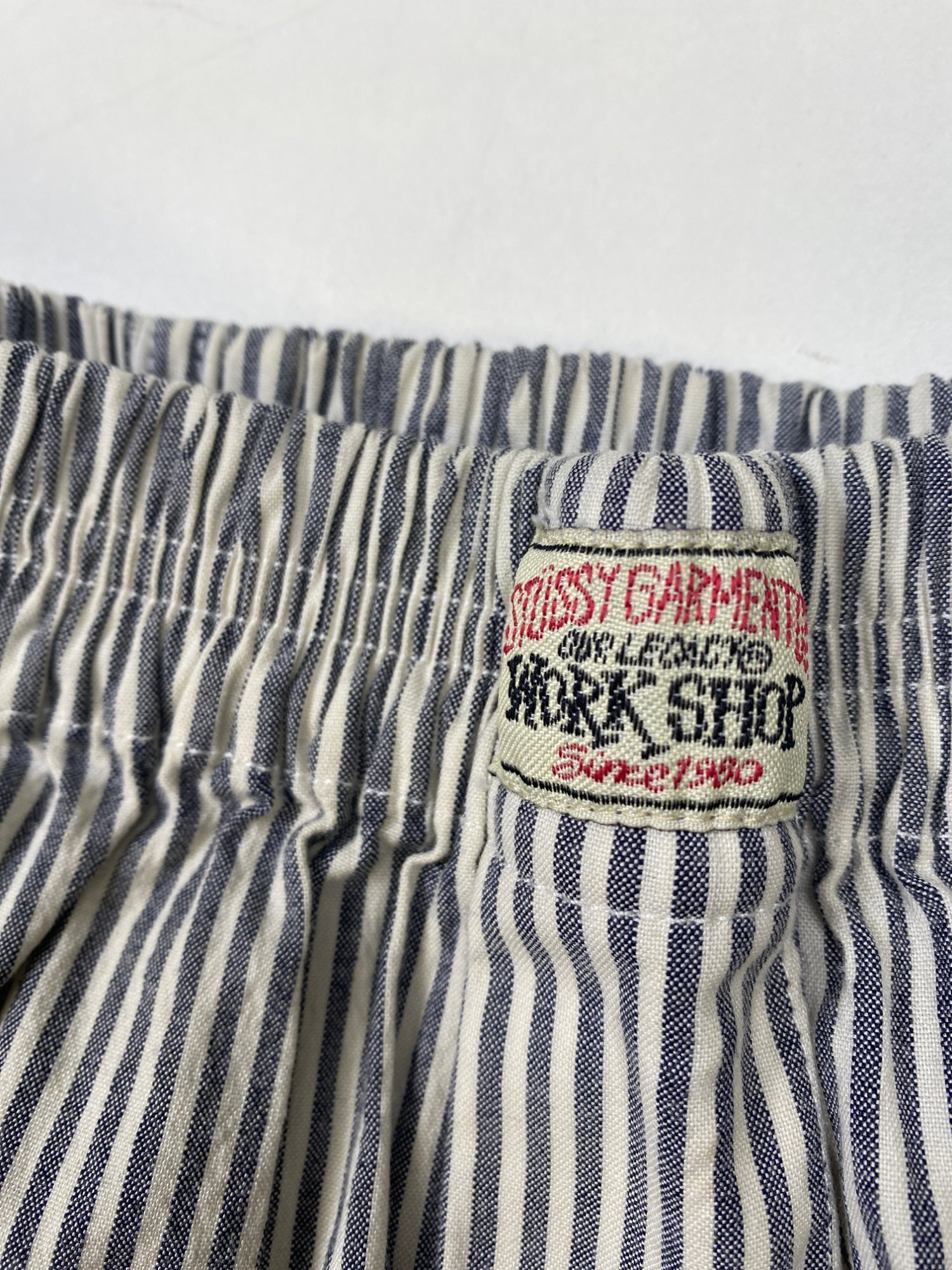 Stüssy x Our Legacy Work Shop Stripe Shorts photo 3