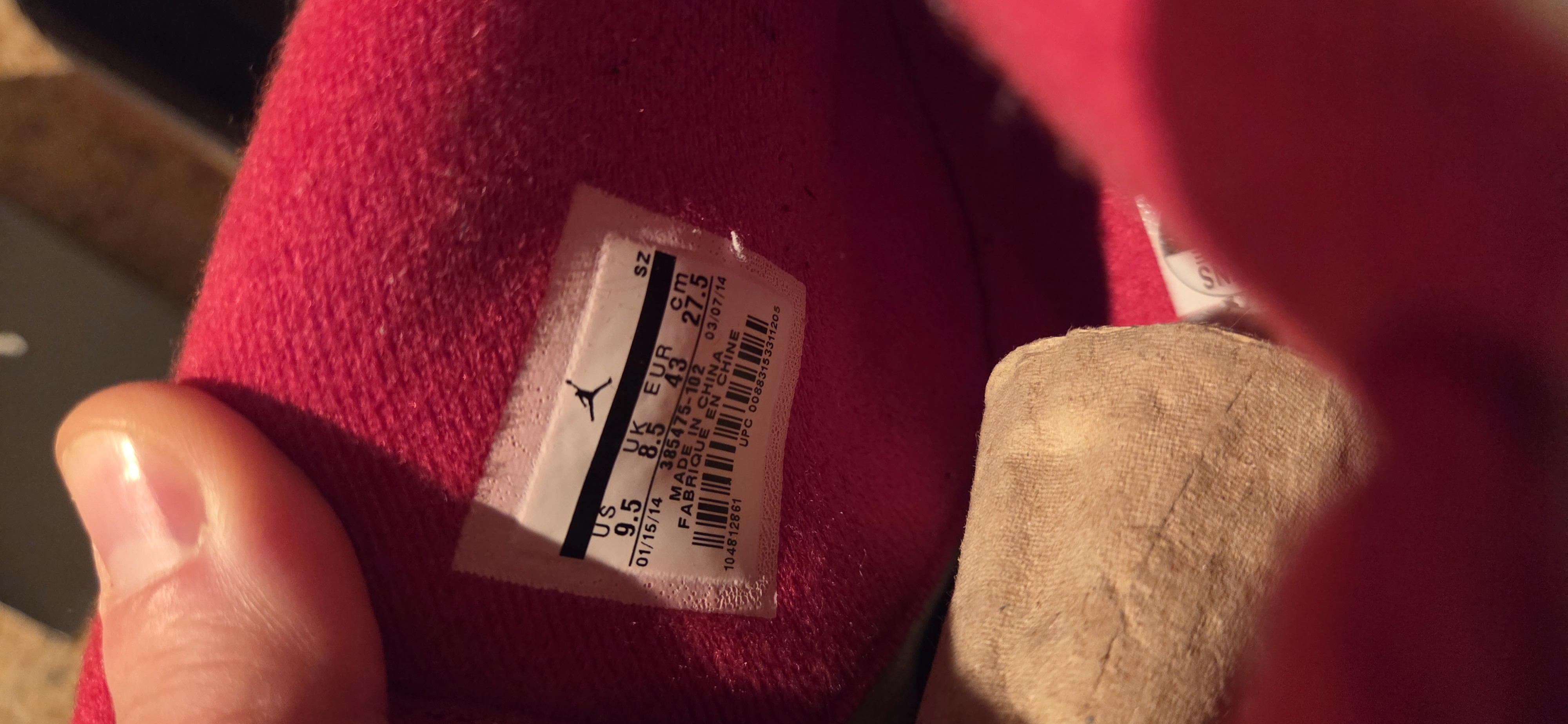 Air Jordan 2 Retro White Red (2014) photo 6