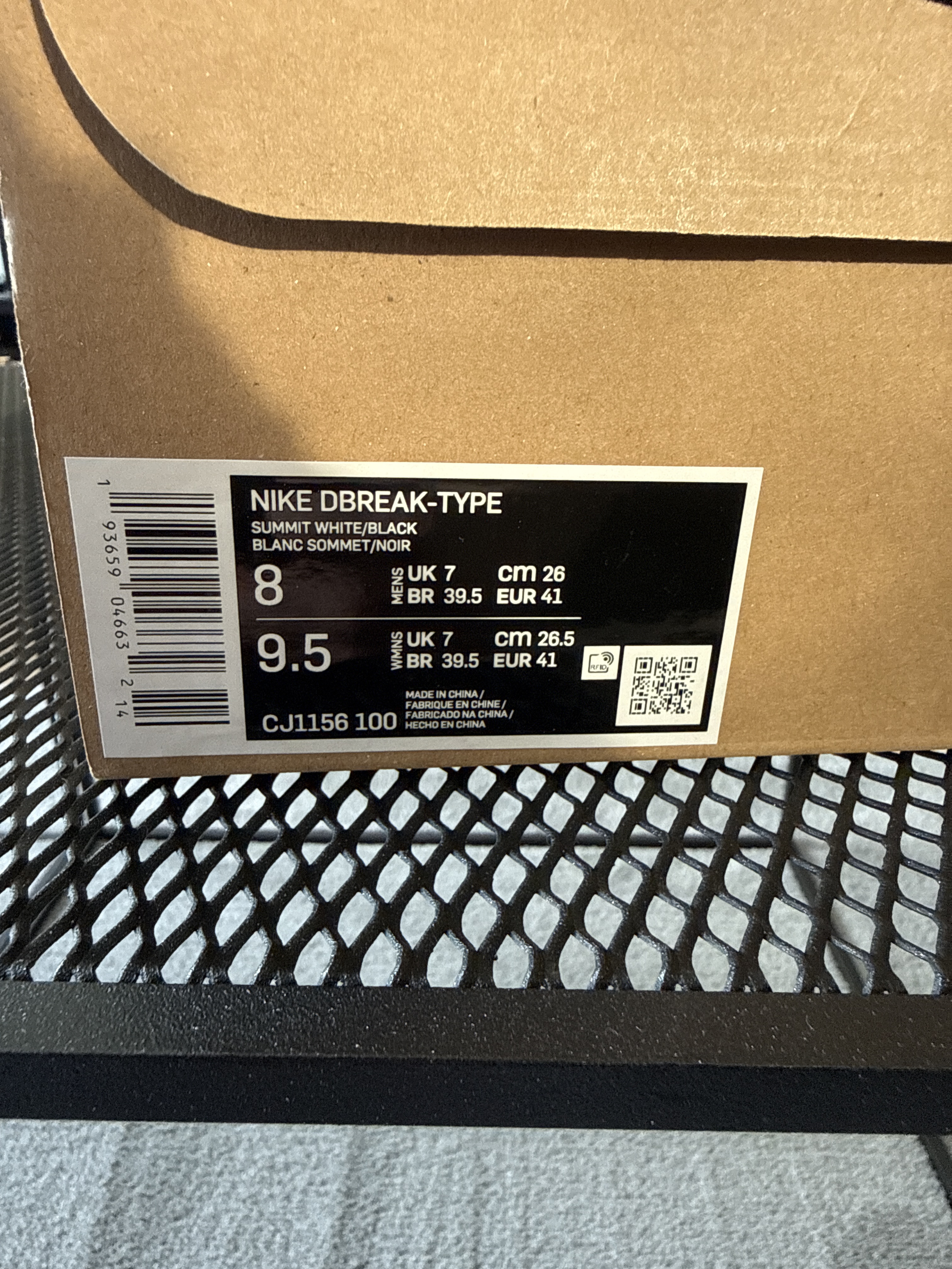 Nike Daybreak Type Summit White Light Orewood Brown (2020) photo 6