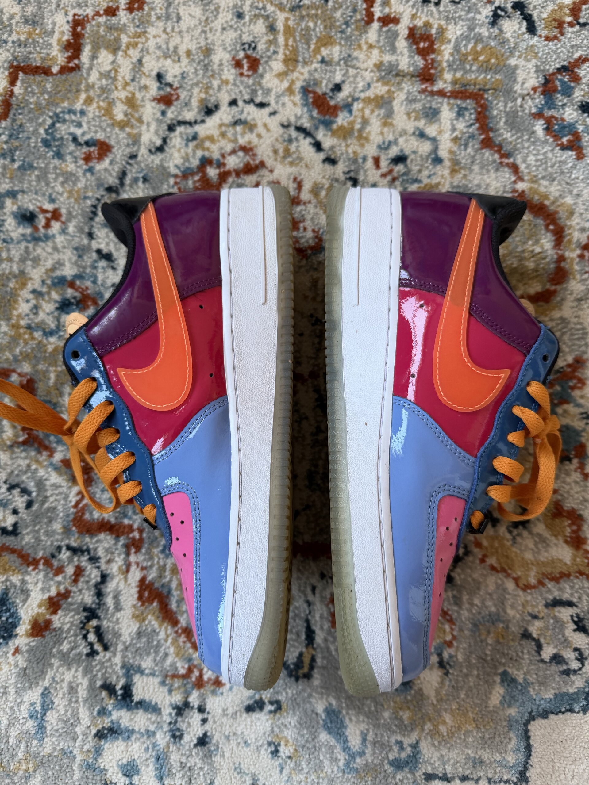 Nike Air Force 1 x Undefeated Low 'Multi Patent' (2022) photo 2