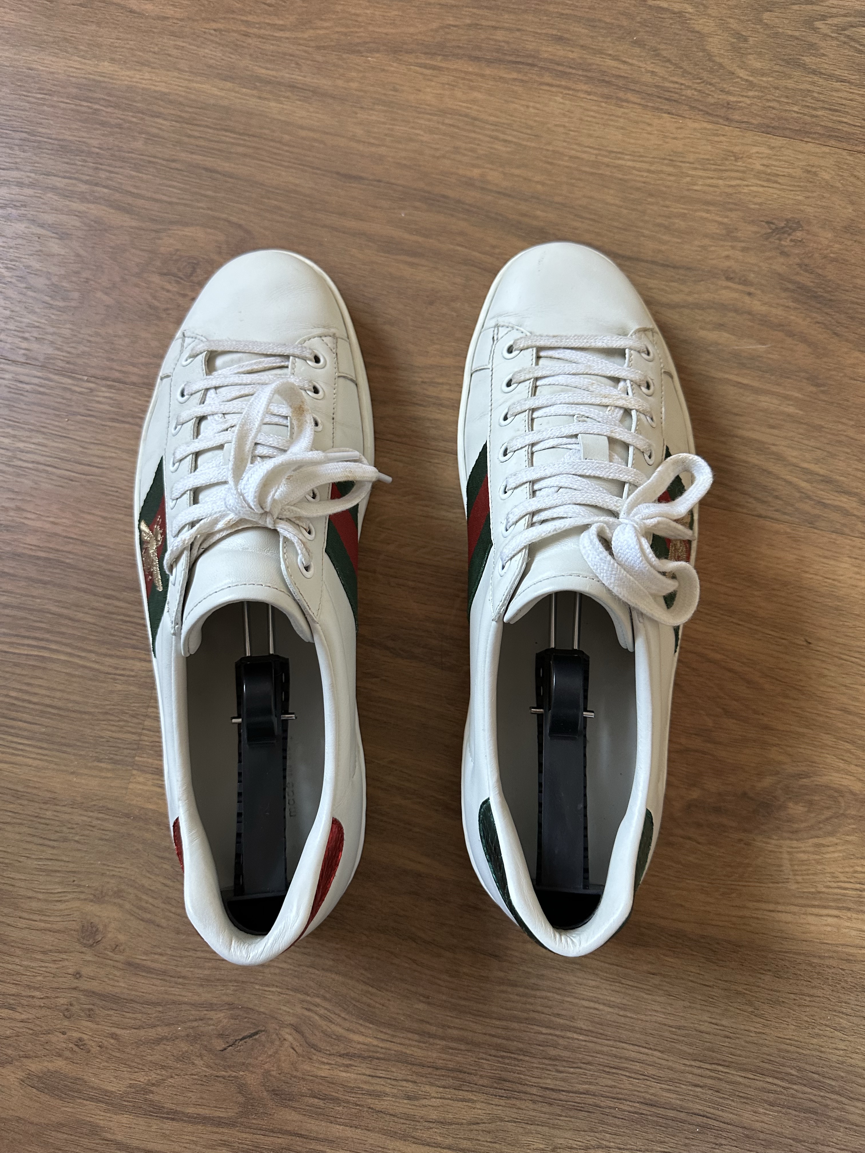 Luxury Gucci Ace Bee White photo 3