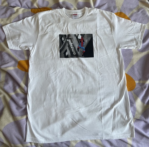 Supreme x Spider-Man Tee 'White' (SS26)