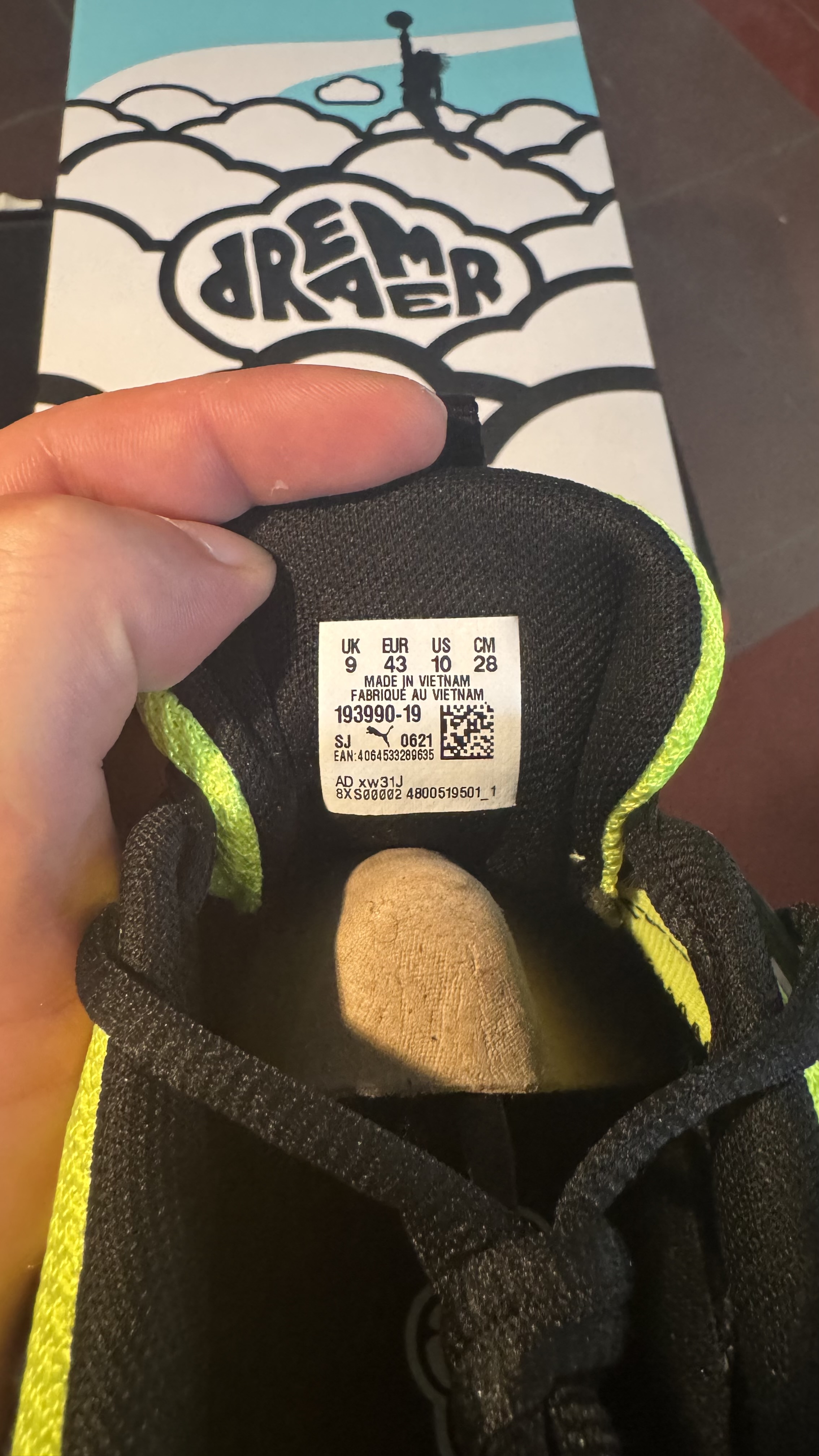 Puma RS-Dreamer J Cole Lime Green photo 6