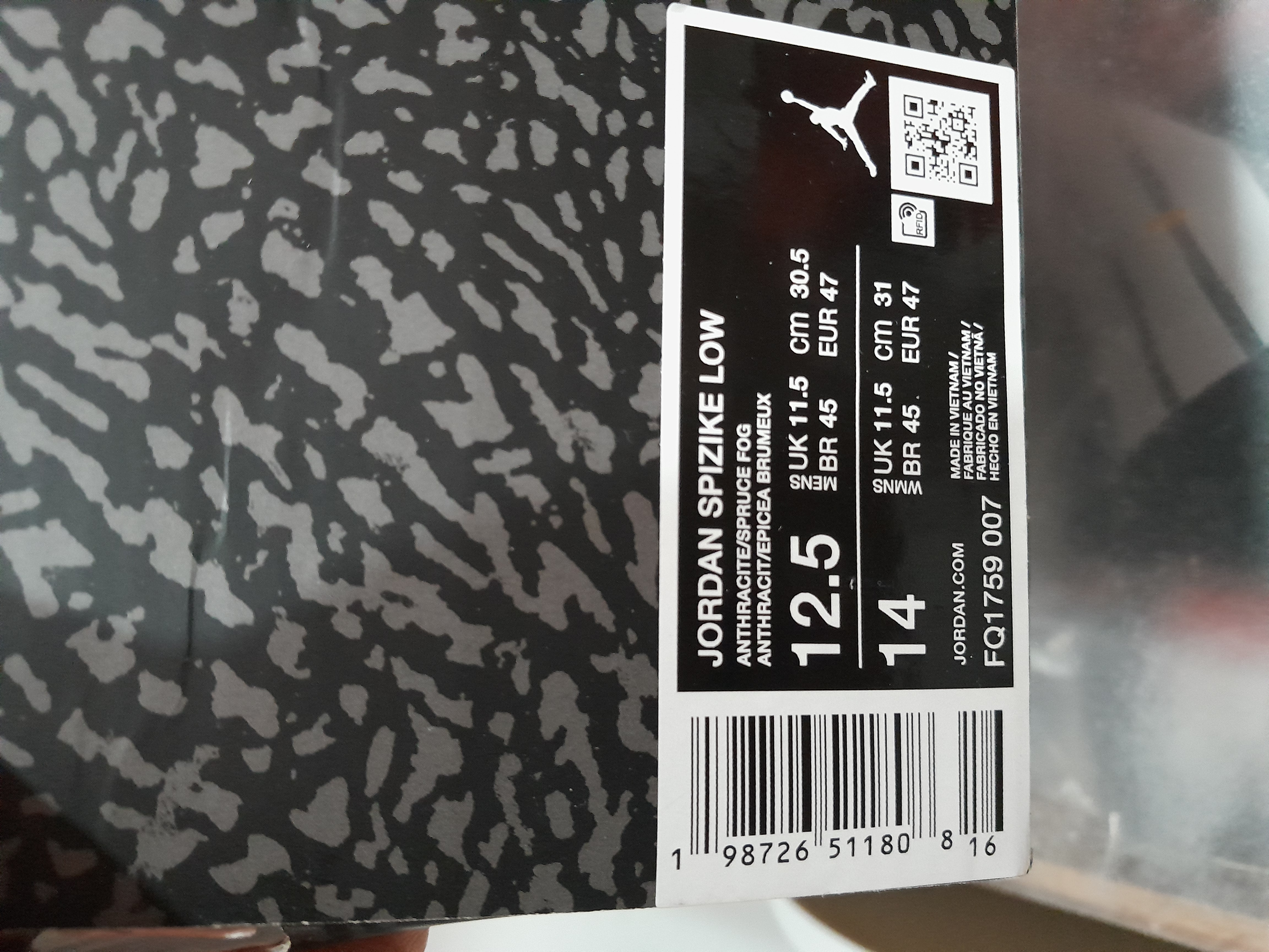 Air Jordan Spizike Low 'Anthracite Mango Cargo Khaki' (2026) photo 5