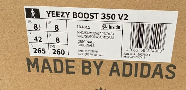 Yeezy Boost 350 V2 MX 'Dark Salt' photo 7