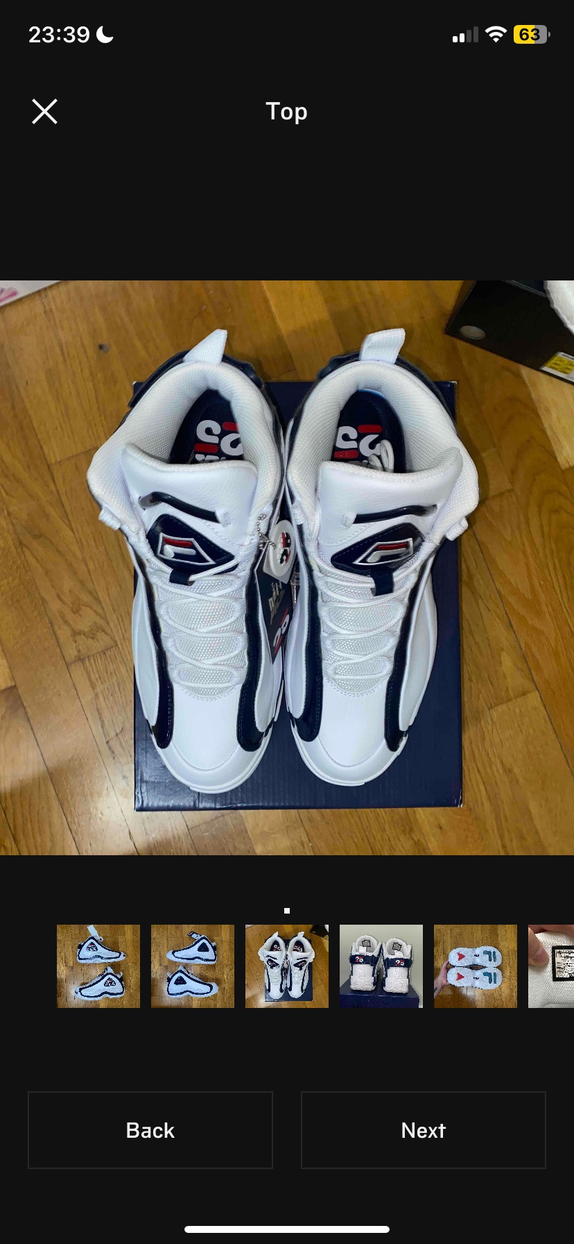 Fila Grant Hill 2 '25th Anniversary White' (2021) photo 3