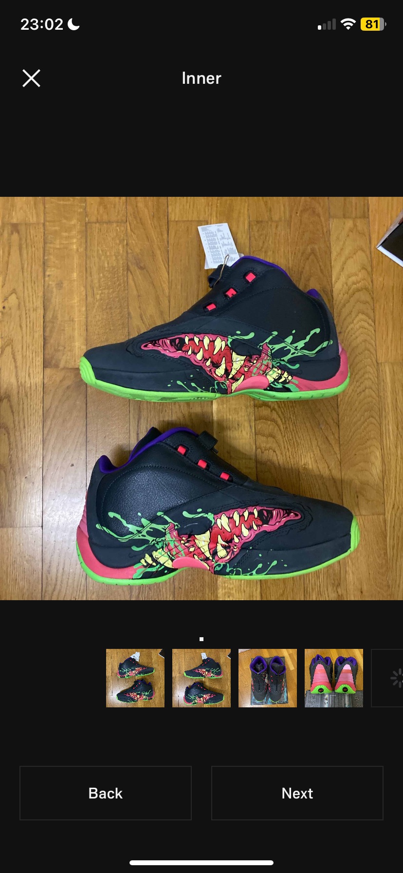 Reebok Answer IV Ghostbusters Zuul (2021) photo 2