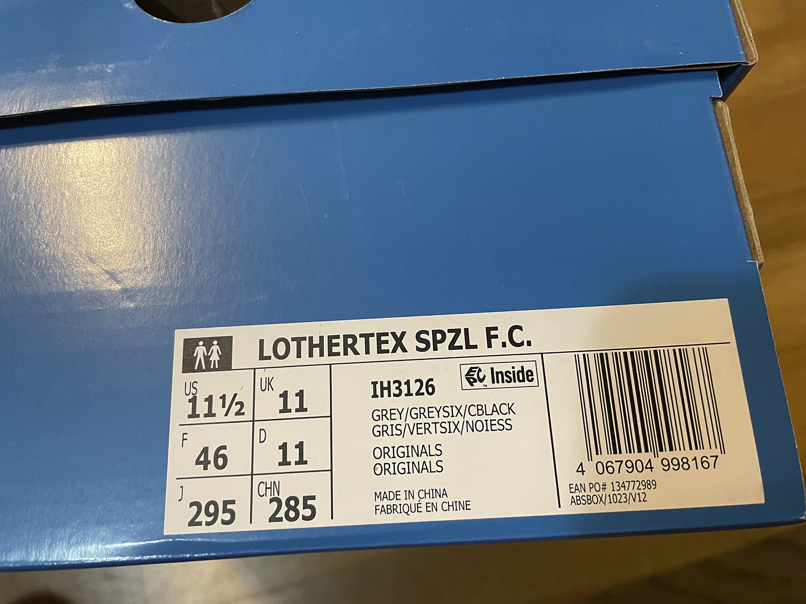 adidas Lothertex SPZL F.C. 'Grey' (2024) photo 6