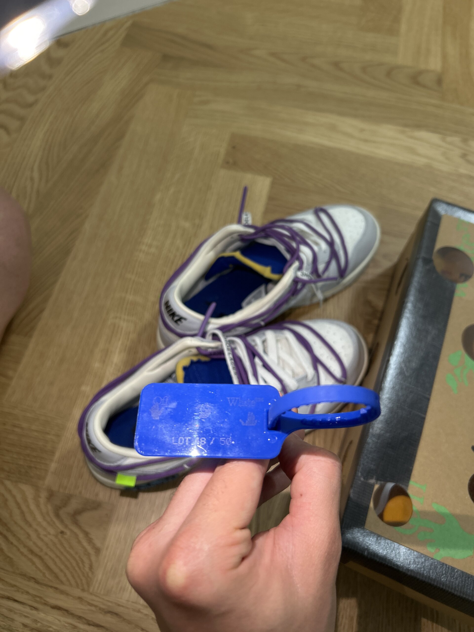 Nike x Off-White Dunk Low Lot 48 (2021) photo 10