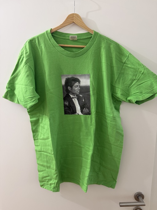 Supreme Michael Jackson Tee Lime Green (SS17)