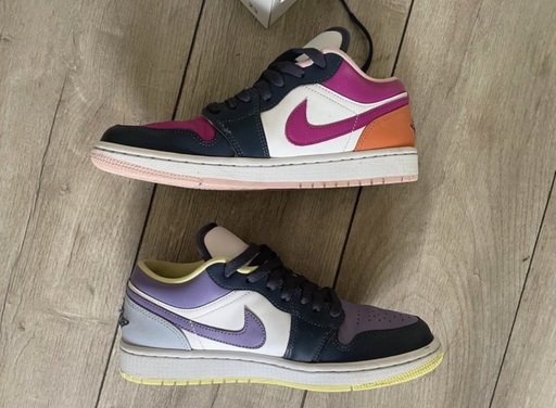 Air Jordan 1 Low WMNS 'Purple Magenta' (2021)