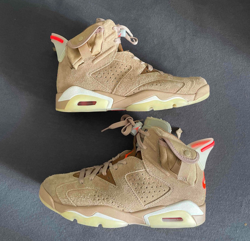 Air Jordan x Travis Scott Retro 6 'British Khaki' (2021)