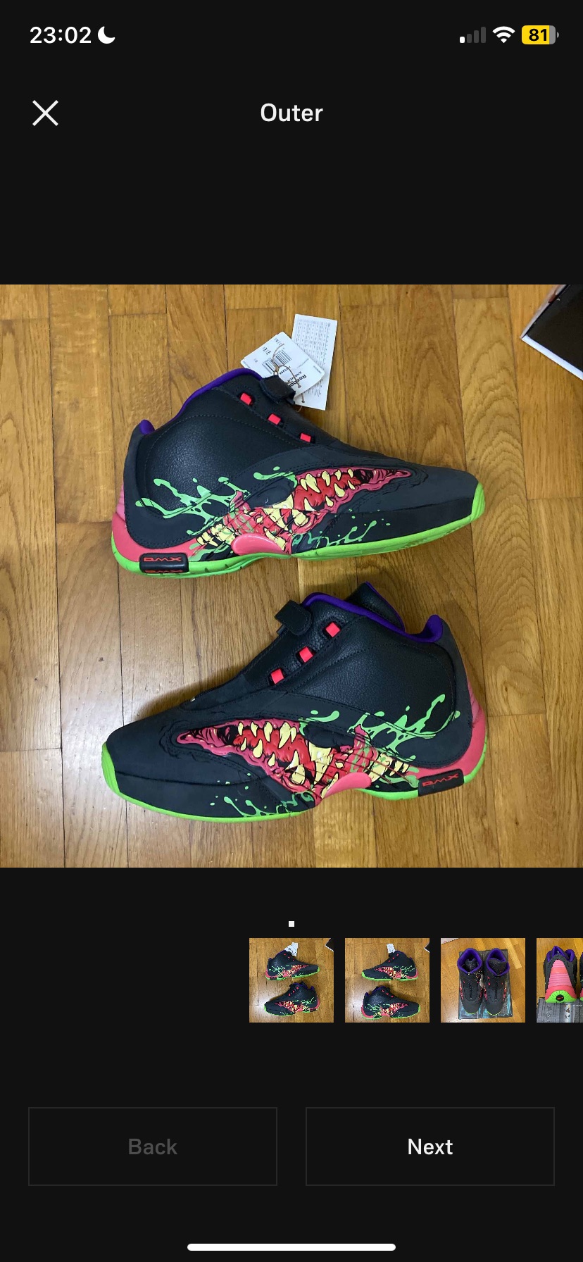 Reebok Answer IV Ghostbusters Zuul (2021) photo 1