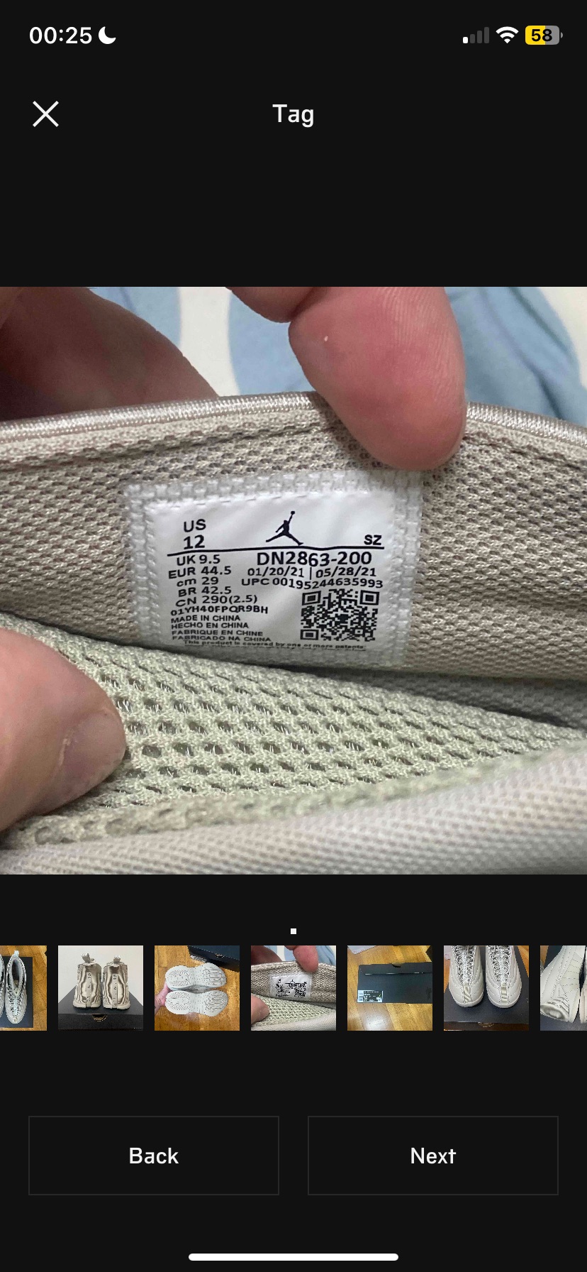 Air Jordan 15 x Billie Eilish WMNS 'Retro' (2021) photo 6