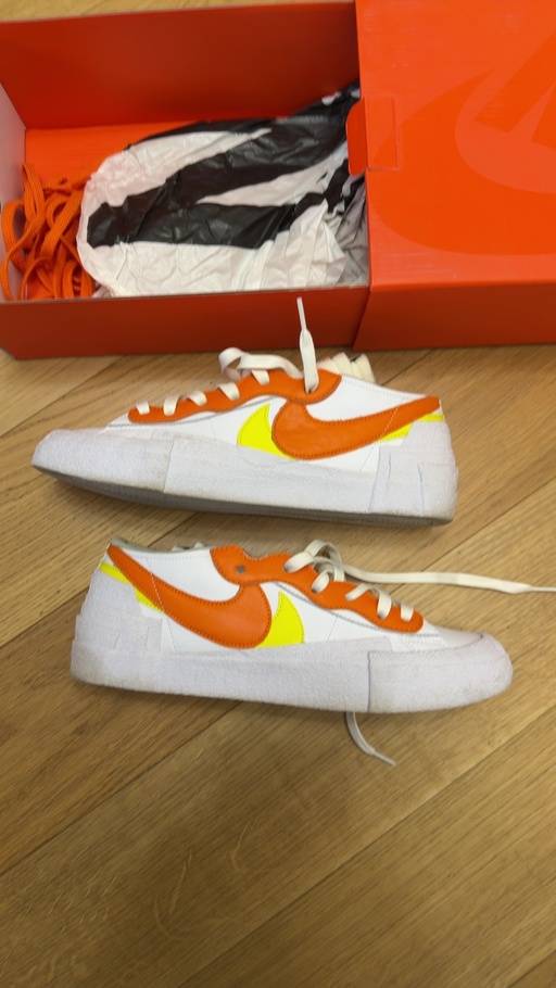 Nike x sacai Blazer Low Magma Orange (2021)