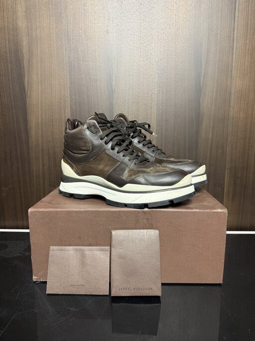 Louis Vuitton In Motion Sneaker Boots Braun