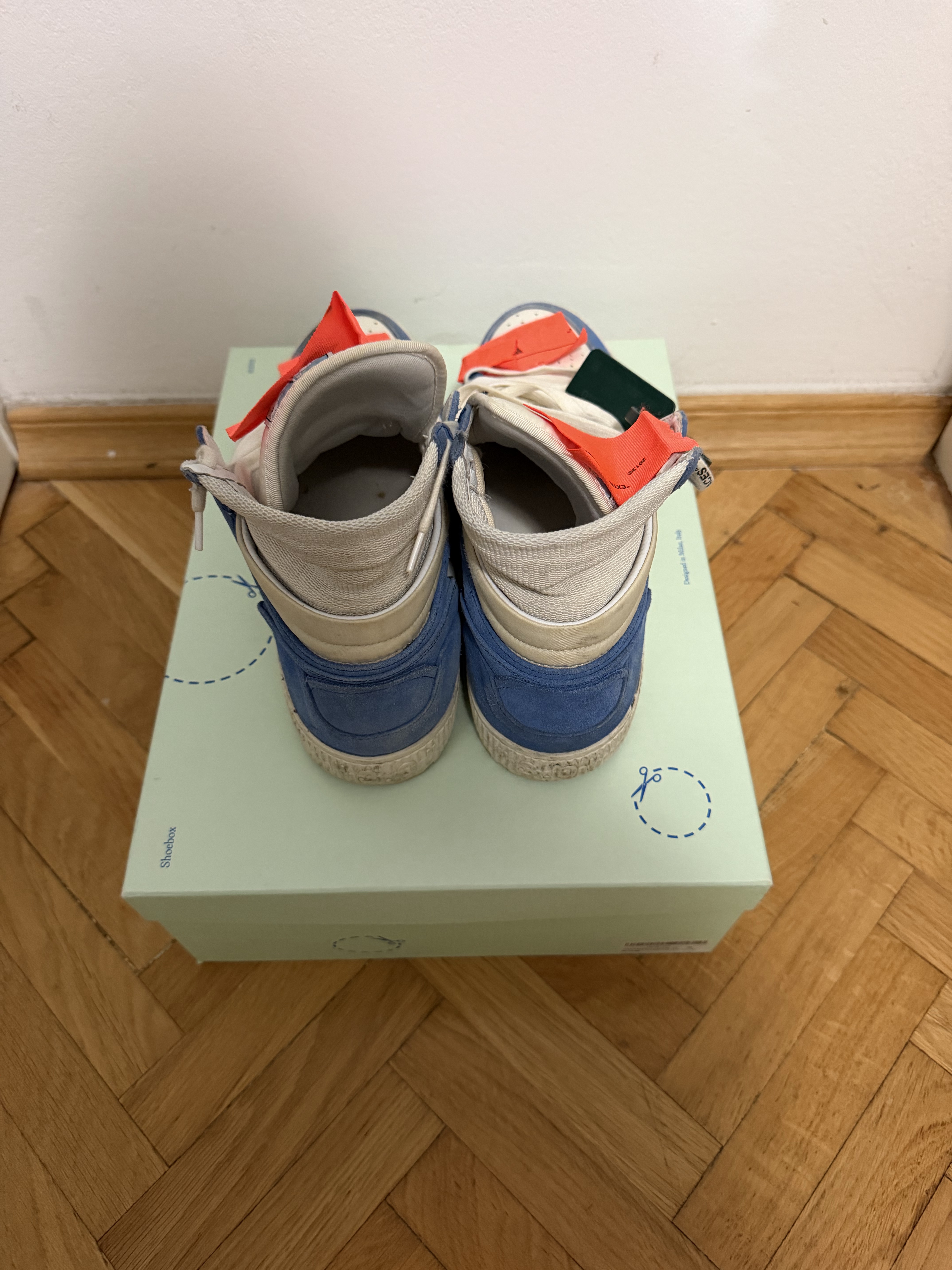 Off White Off-Court 3.0 High White Sky Blue (SS22) photo 4