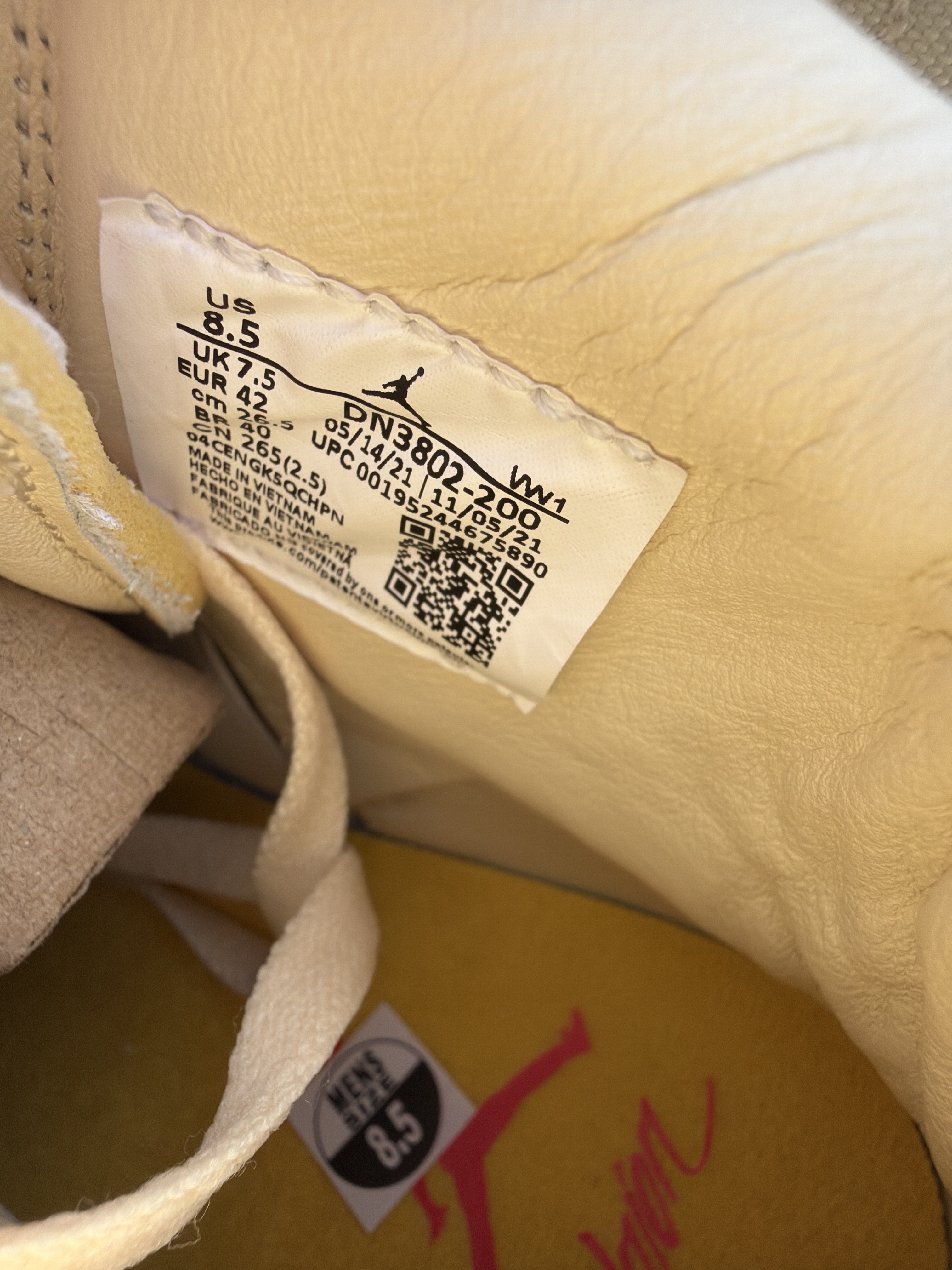 Air Jordan 2 x UNION 'Rattan' (2022) photo 9