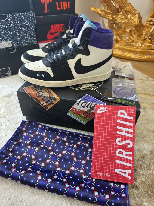 Air Jordan x Opium Air Ship SP WMNS 'Court Purple'