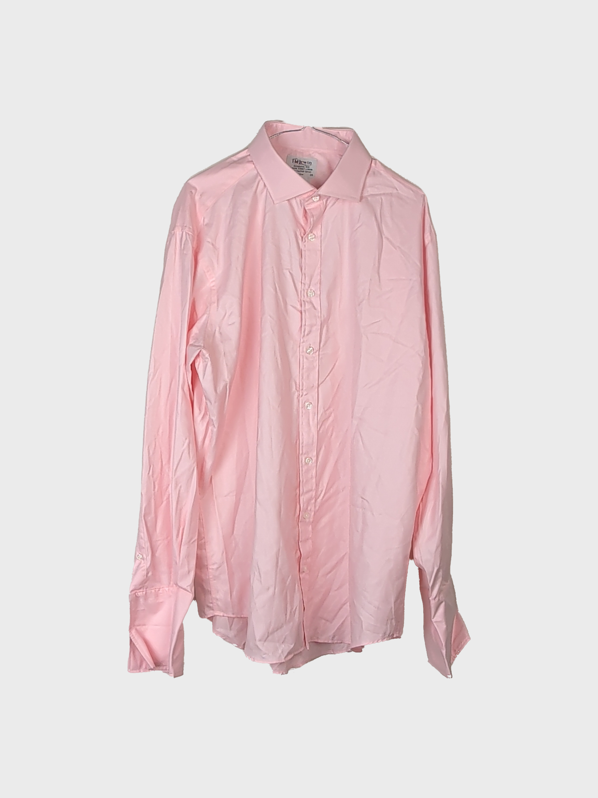T. M. Lewin Pink Business Shirt Men L photo 2