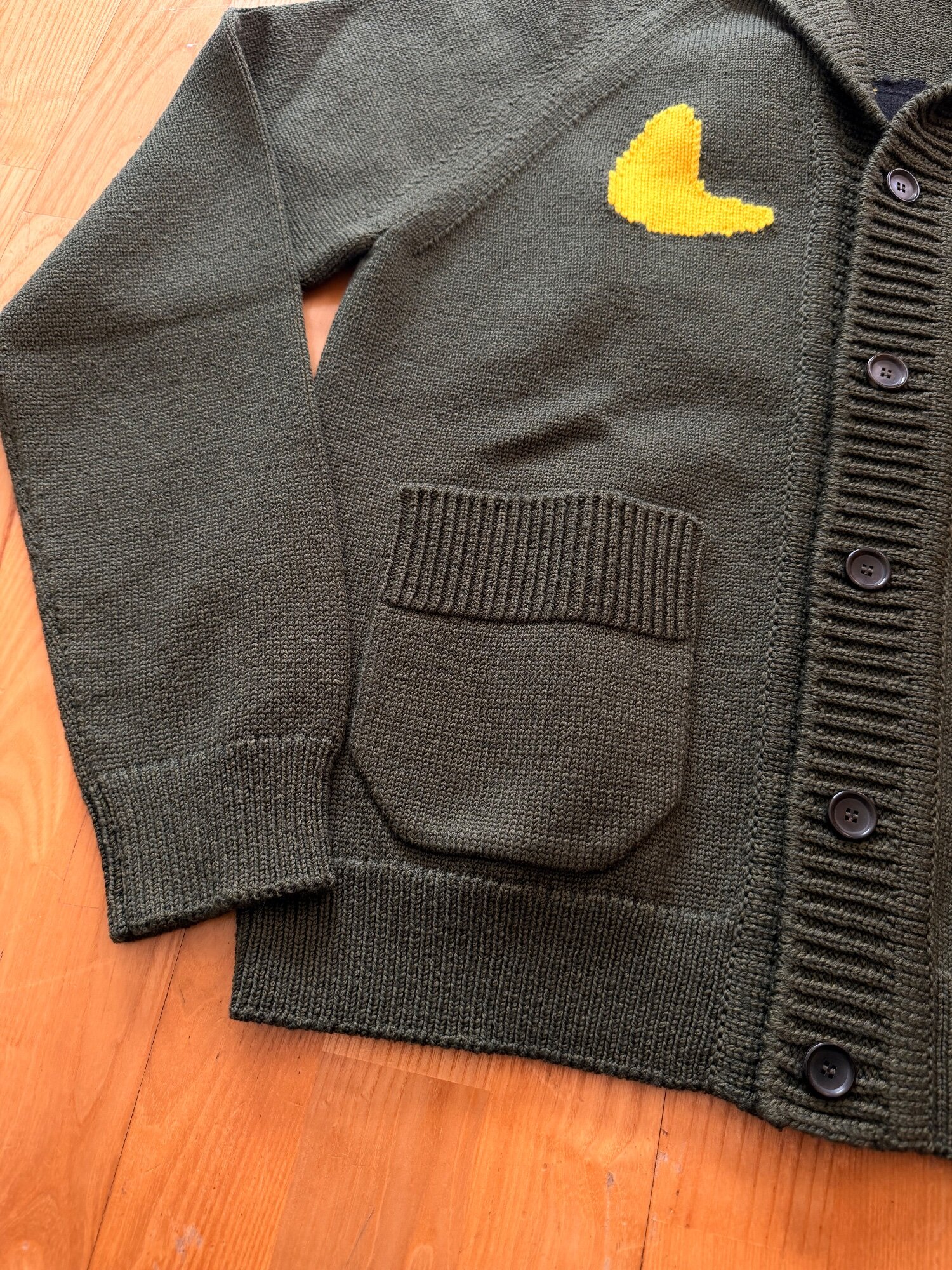 Louis Vuitton LV x NIGO Tiger Intarsia Cardigan photo 4