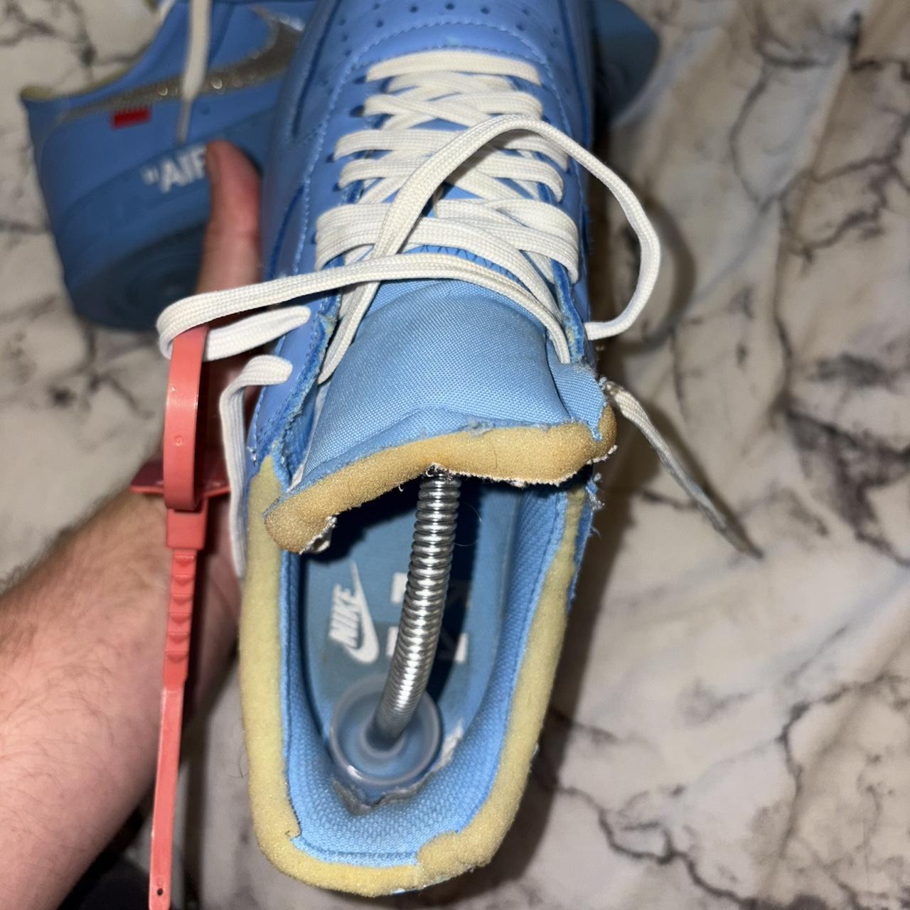 Nike x Off-White Air Force 1 Low MCA University Blue (2019) photo 4
