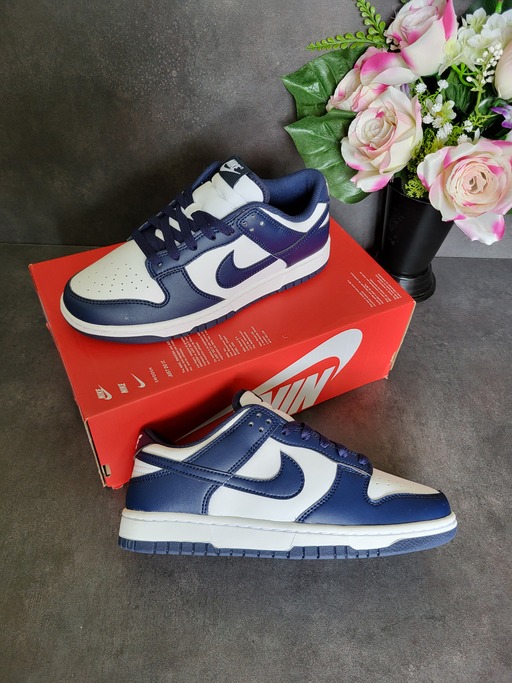 Nike Dunk Low 'White Midnight Navy' (2024)