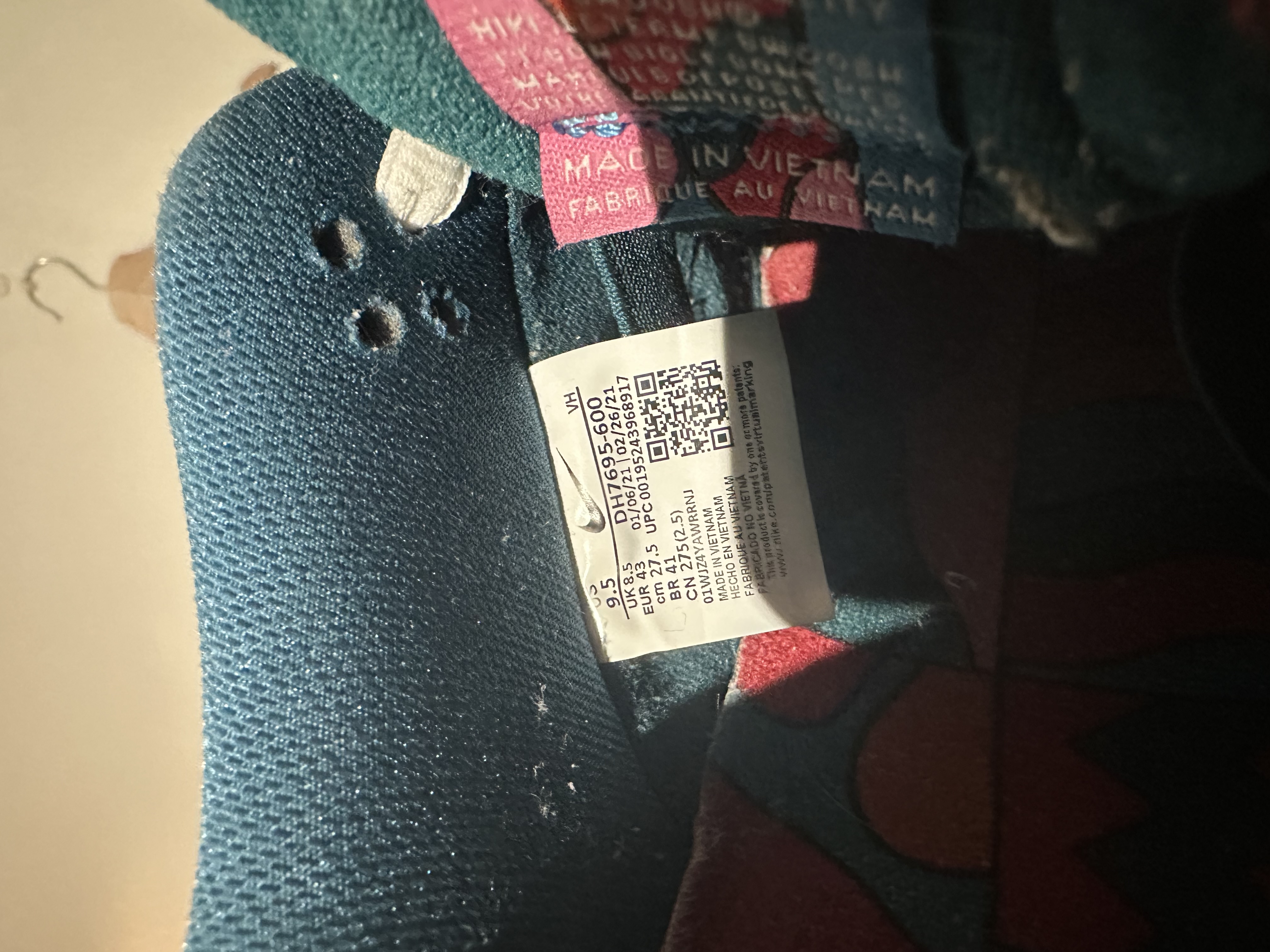 Nike x Parra SB Dunk Low 'Abstract Art' (2021) photo 6
