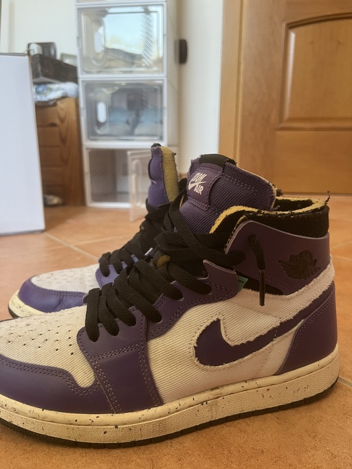 Air Jordan 1 Zoom CMFT Crater Purple (2022)
