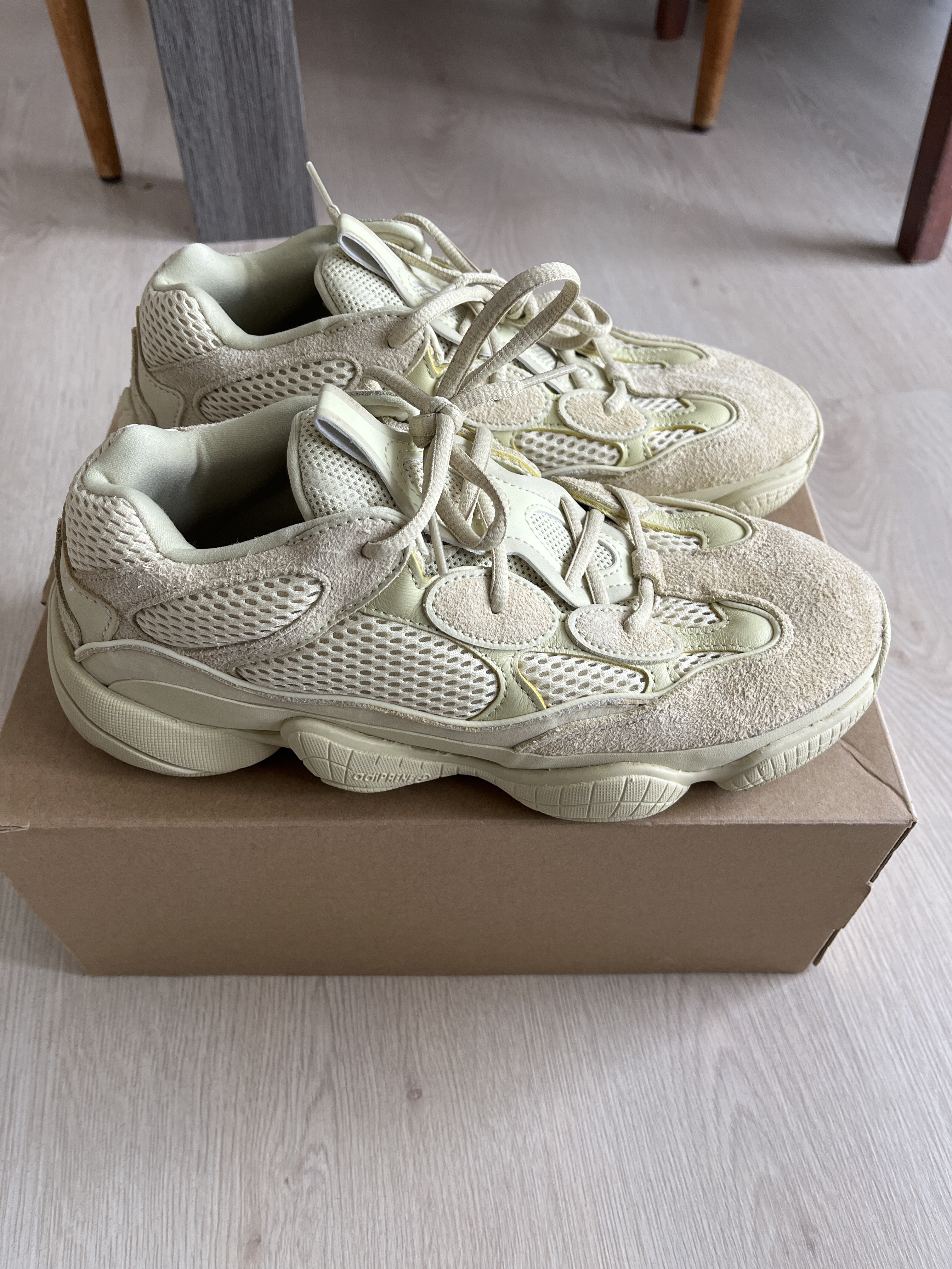 Yeezy 500 'Super Moon Yellow' (2018) photo 8