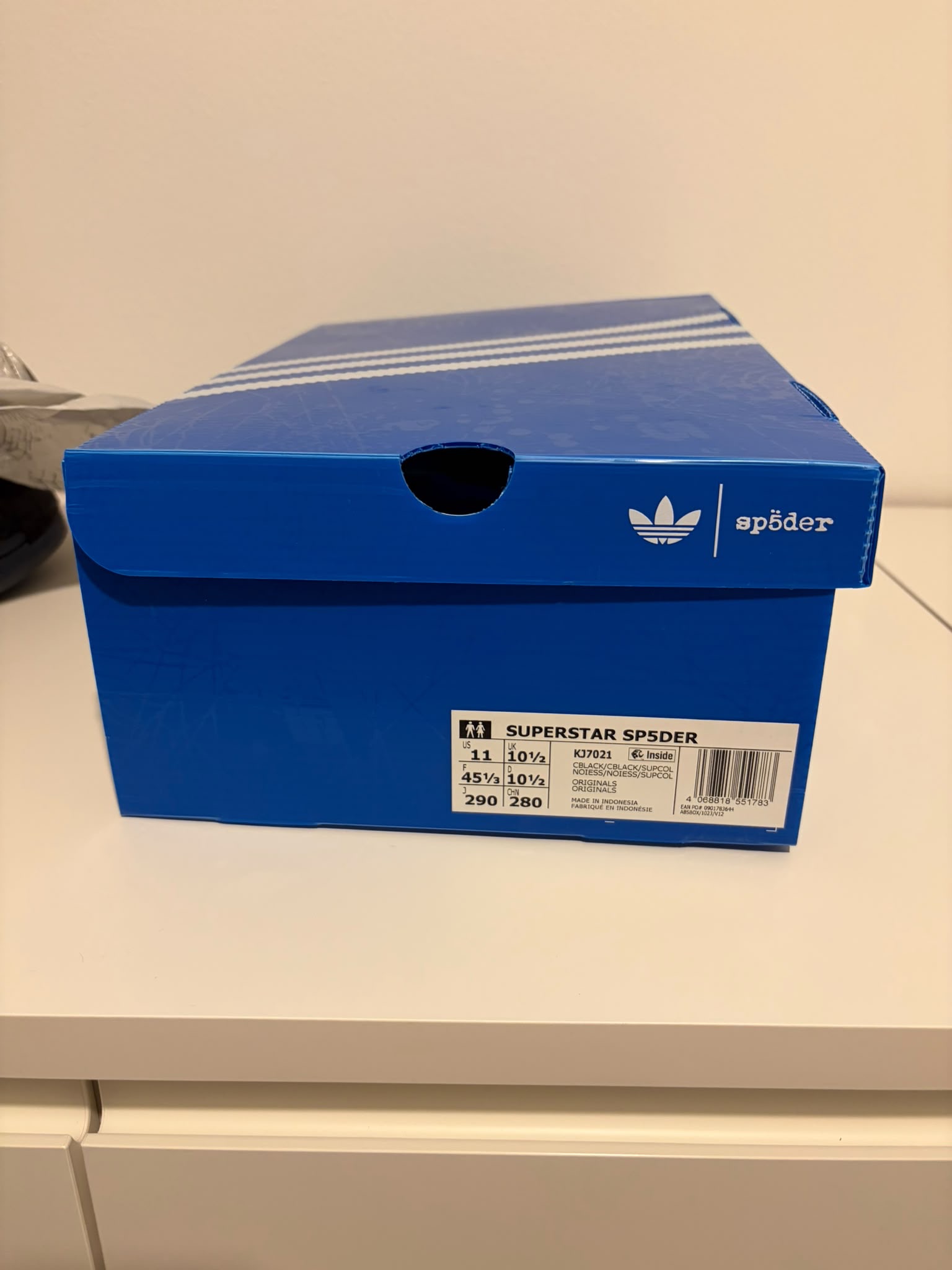 adidas x Sp5der Superstar 'Black' (2026) photo 6