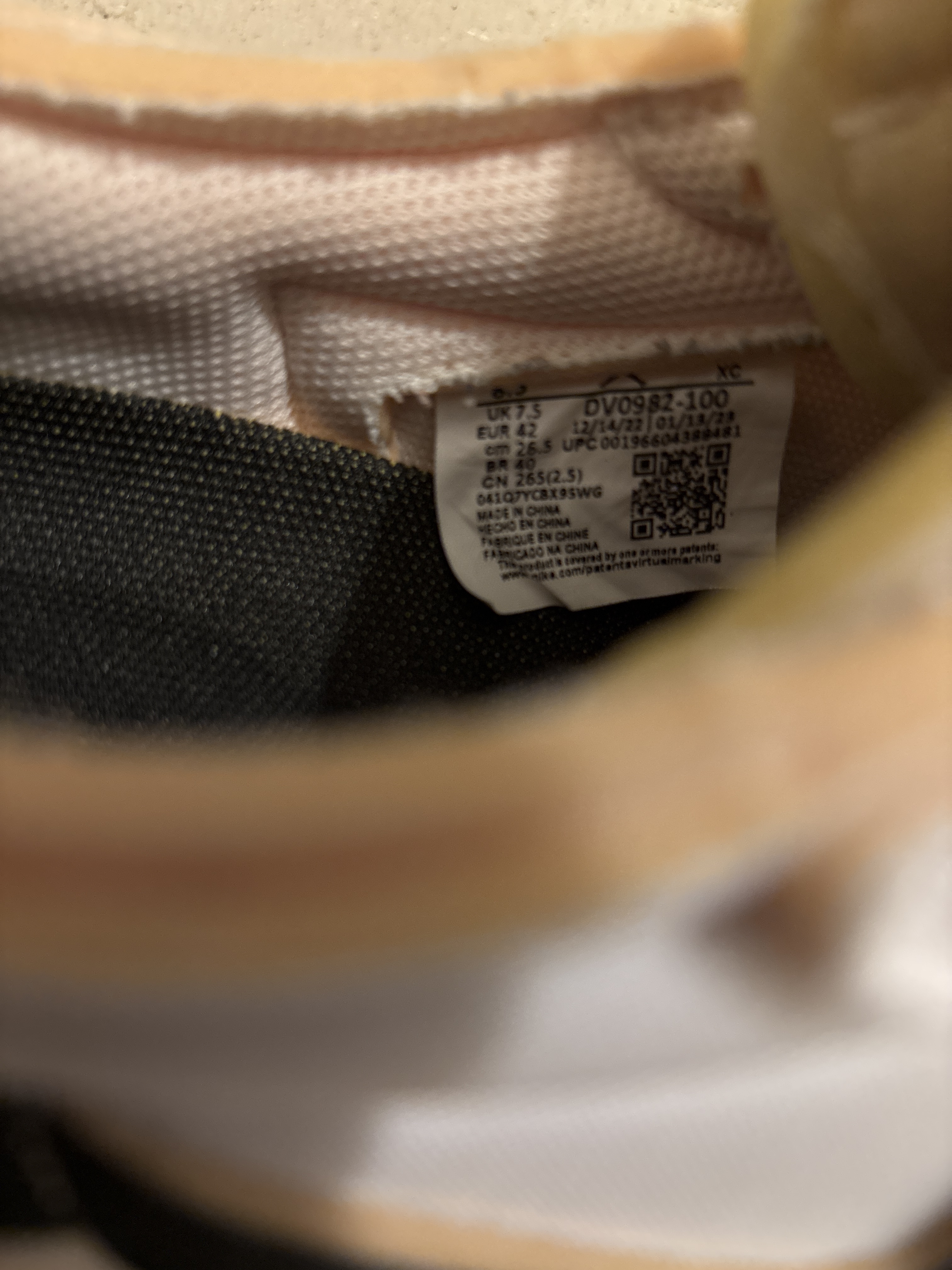 Air Jordan 1 Retro Low OG EX 'Coconut Milk' (2023) photo 6