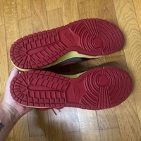 Nike Dunk High 1985 Acid Wash Red (2021) photo 5