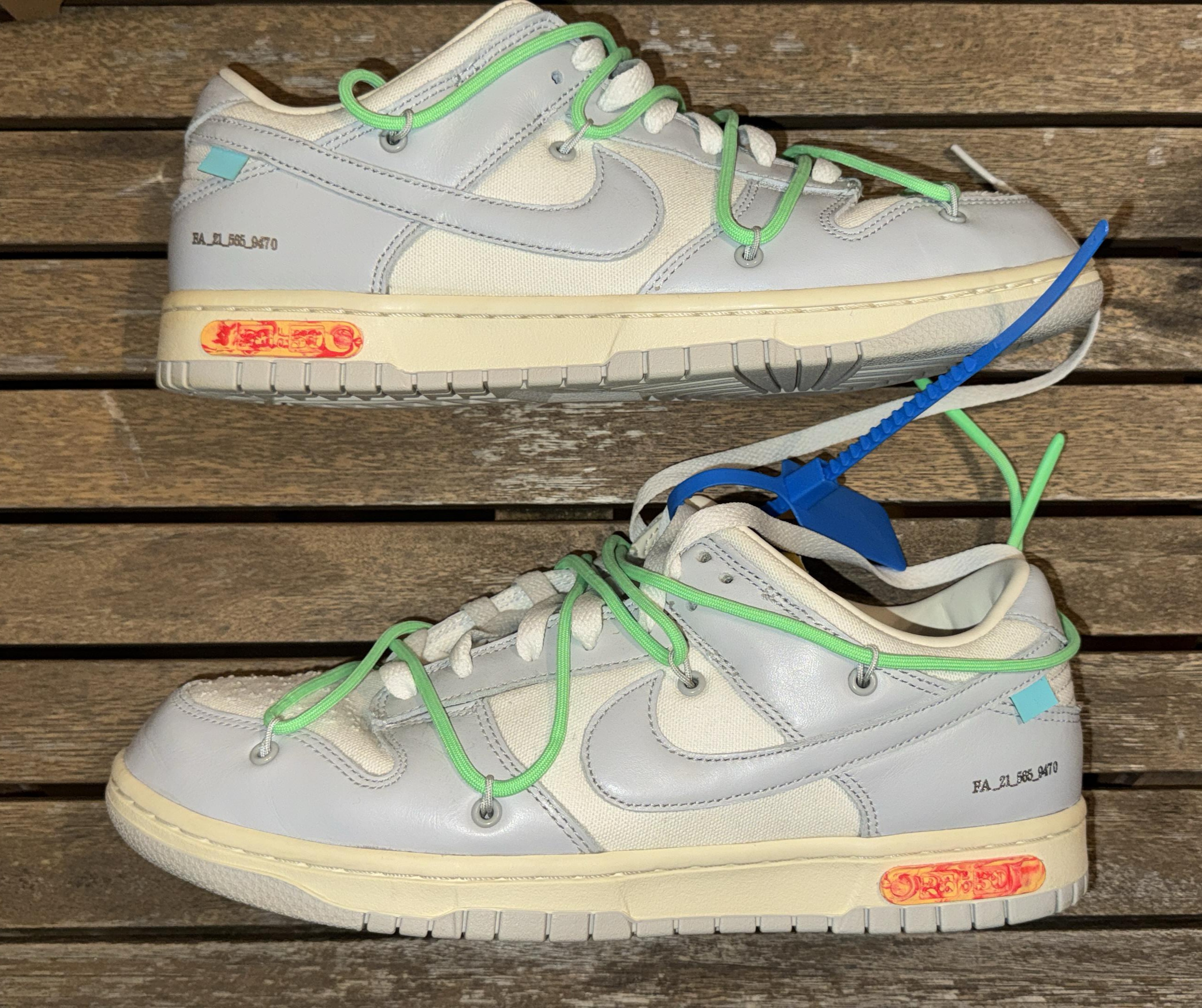 Nike x Off-White Dunk Low 'Lot 26' (2021) photo 1