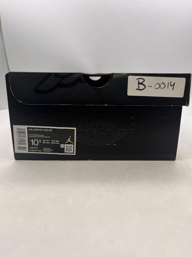 Air Jordan 1 Mid 'University Blue Grey' (2022) photo 6