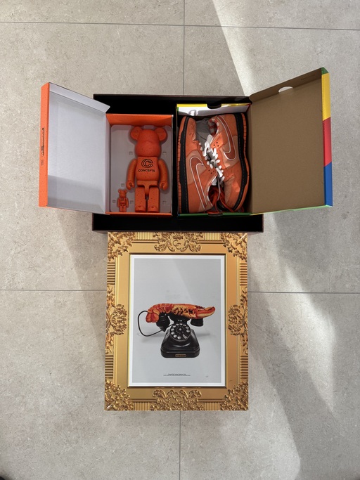 Nike SB x Concepts Dunk Low 'Orange Lobster' (2022) Special Box