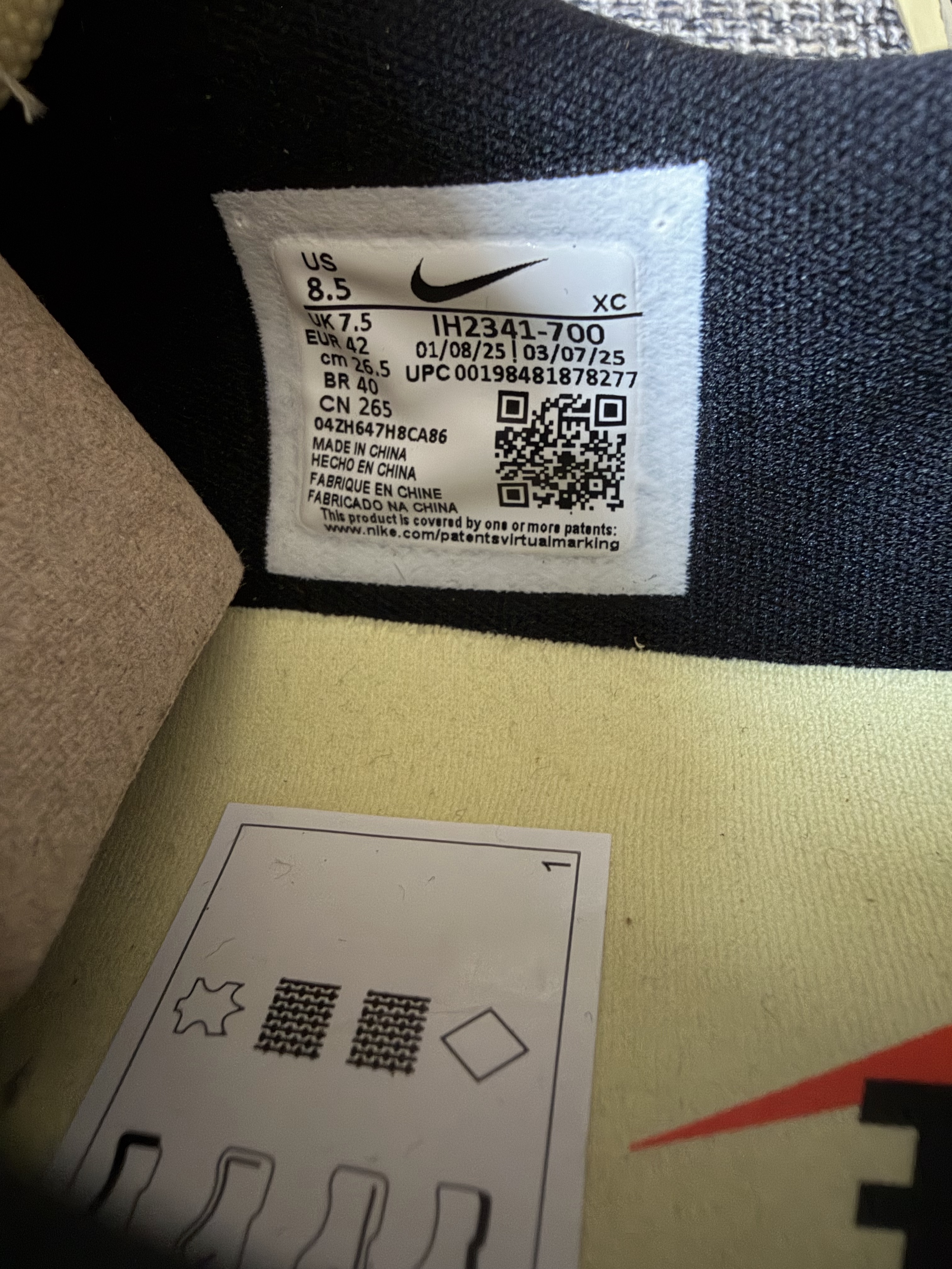 Nike Astrograbber QS 'Soft Yellow' (2025) photo 6
