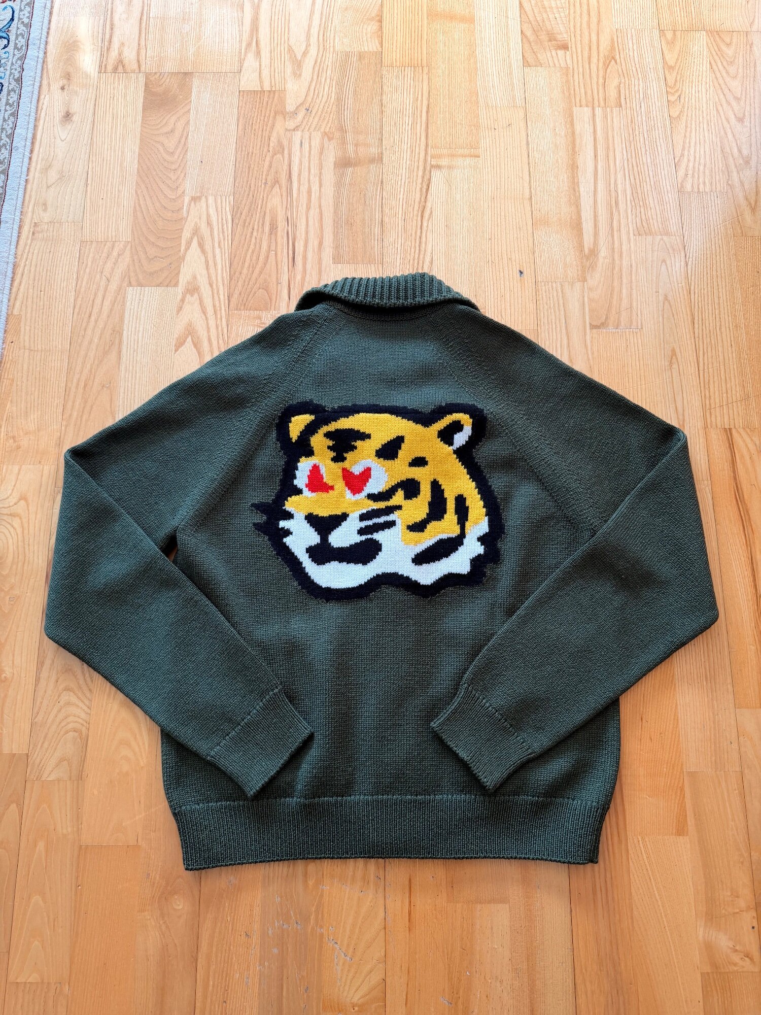 Louis Vuitton LV x NIGO Tiger Intarsia Cardigan photo 7