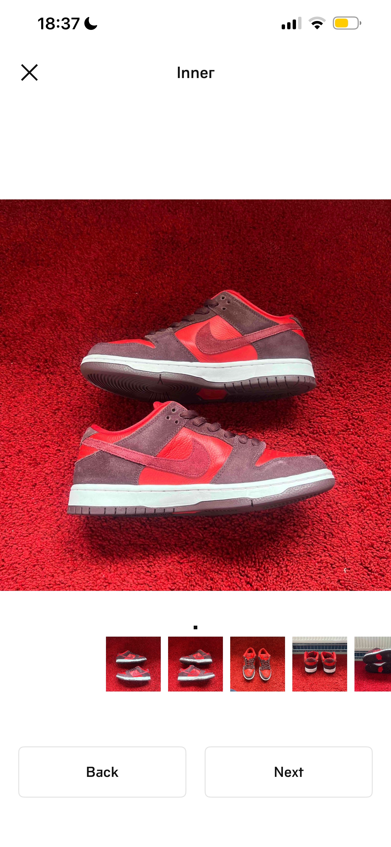 Nike SB Dunk Low 'Cherry' (2022) photo 2