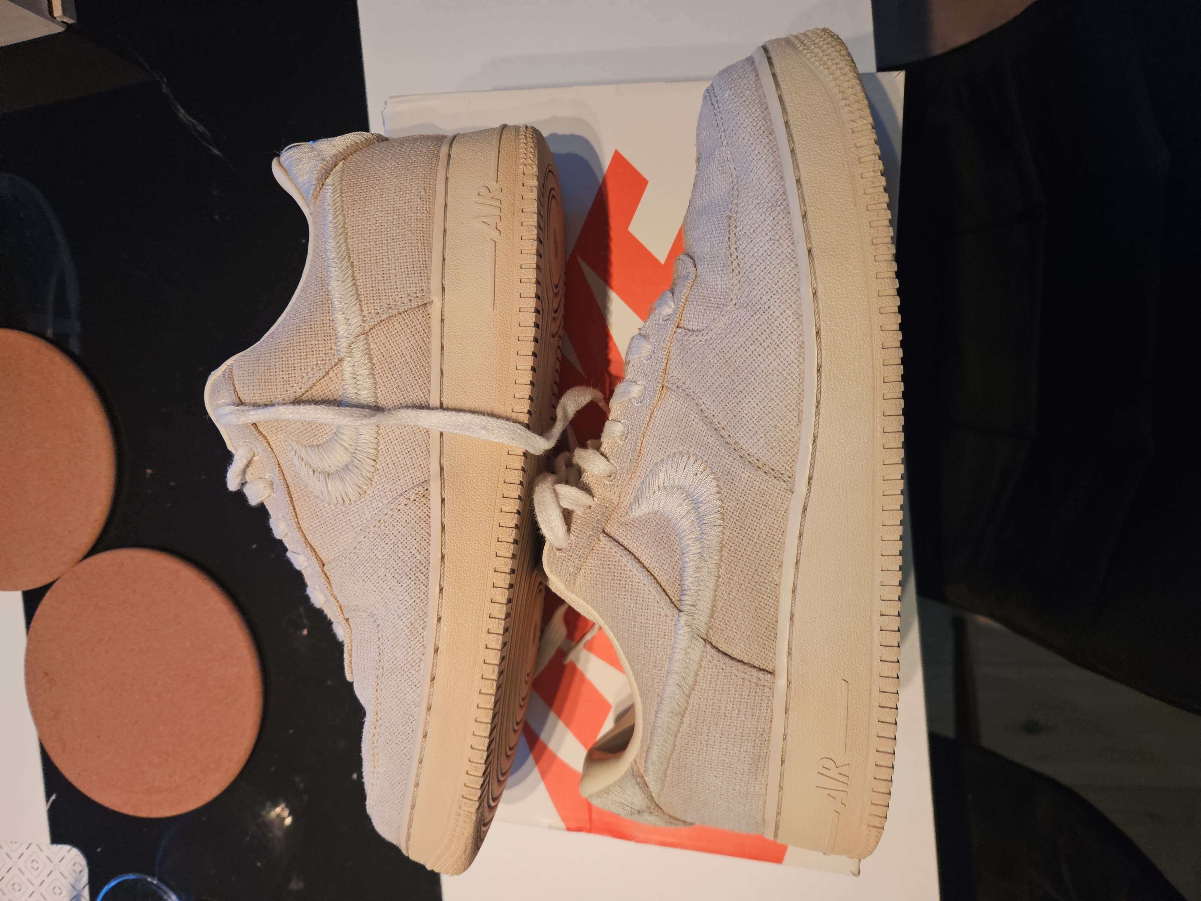 Nike x Stussy Air Force 1 Low 'Fossil' (2020) photo 1