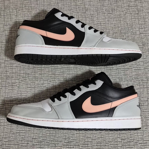 Air Jordan 1 Low Grey Black Pink (2022)