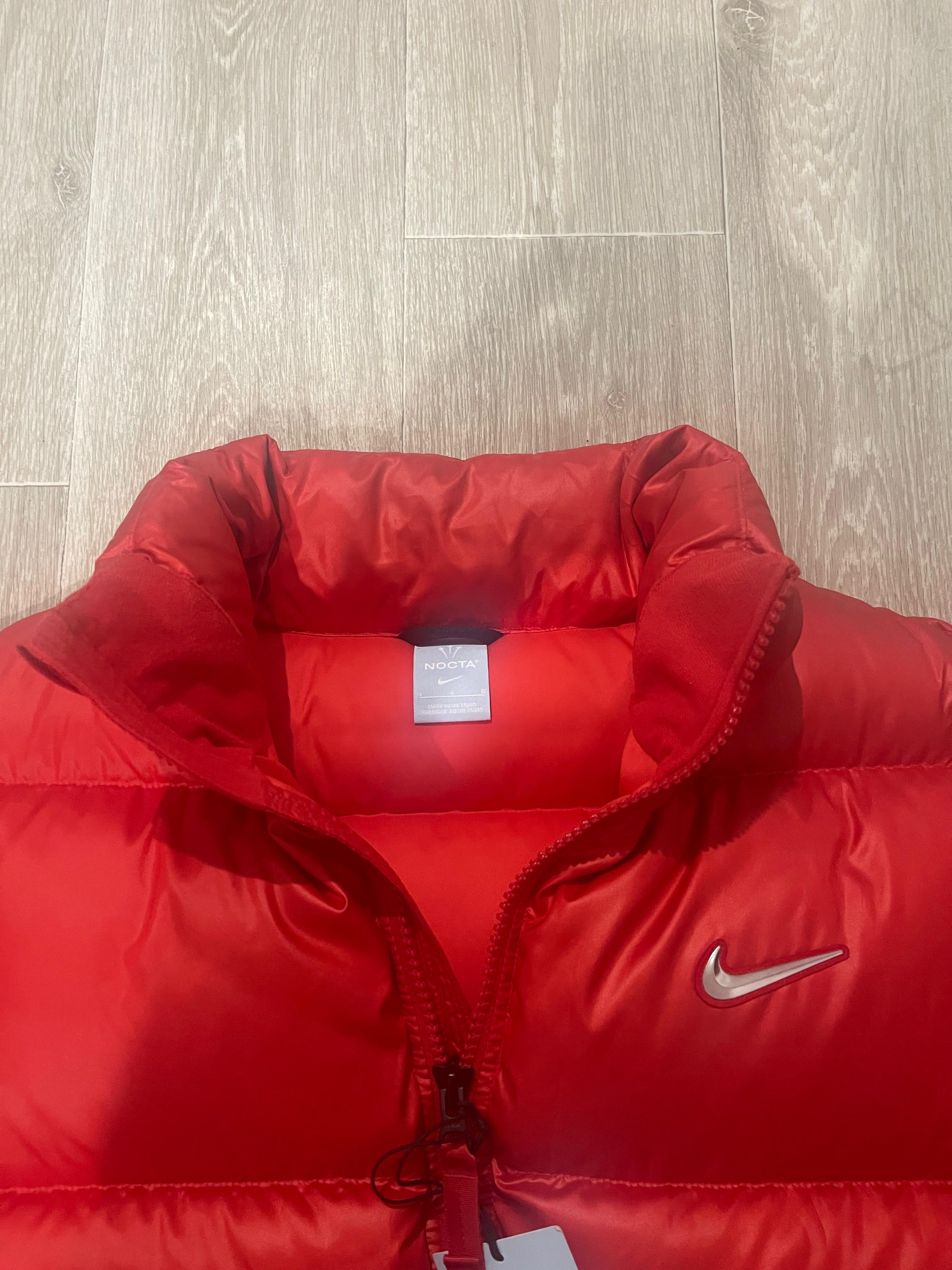 Nike Nocta Puffer Jacket Sunset photo 3